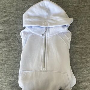 Lululemon Scuba Oversized Half Zip Hoodie Blissful Blue Size XL/XXL